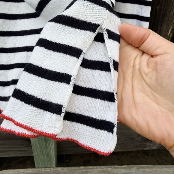 Jean Paul Gaultier Maille Modèle No Breton Stripe Knit Top Italy M - Picture 6 of 16